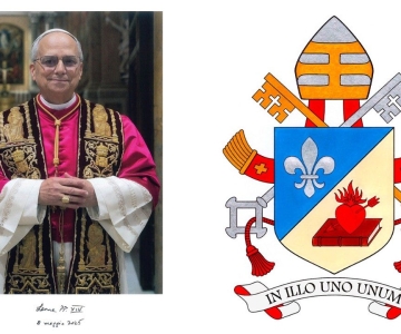 Pope Leo XIV's motto and coat of arms