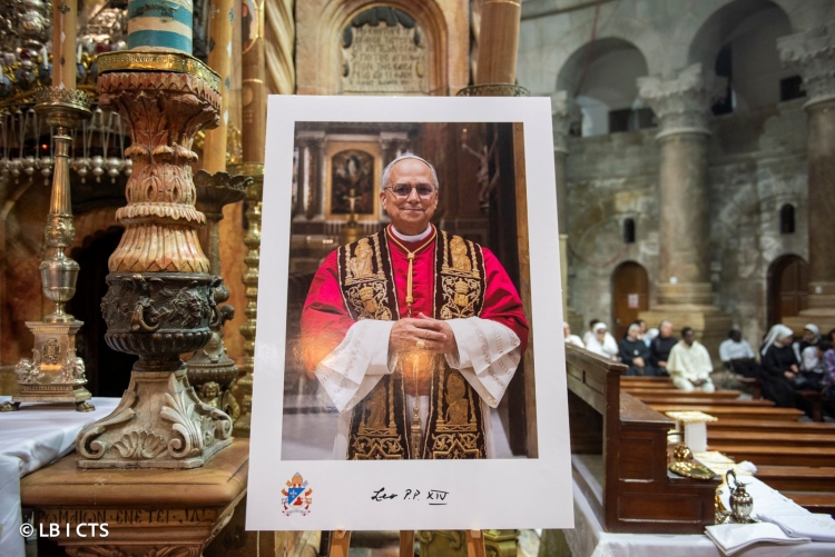 Celebratory Mass from the Heart of the Holy Land for Pope Leo XIV